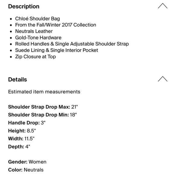 Chloe Pixie Medium Tan Leather Bag - Picture 11 of 11